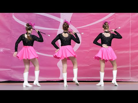MAJORETTES Lora Piaski - DUO TRIO BATON JUNIOR - Kędzierzyn Koźle 2024