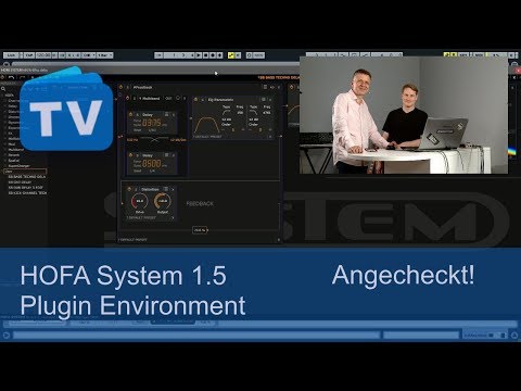 VST Plugin Enviroment HOFA System 1.5 - Angecheckt