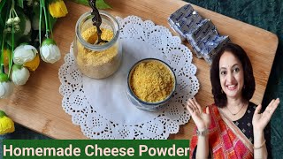 Homemade Cheese Powder I Poonam's Annapurna Kitchen Marathi