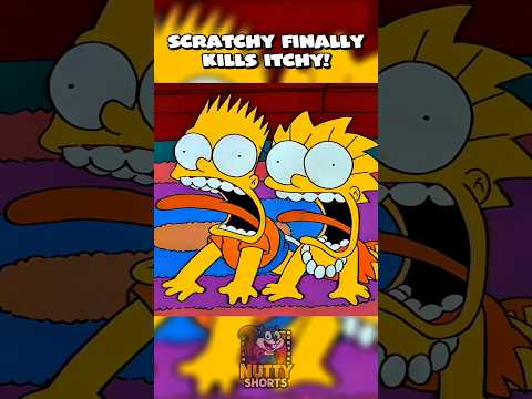 Scratchy Finally Gets Itchy! 😲🧨 #simpsons #shorts