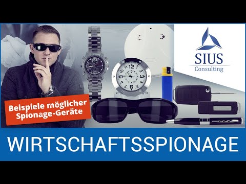 Wirtschaftsspionage: Beispiele möglicher Spionage-Geräte (Unternehmenssicherheit)
