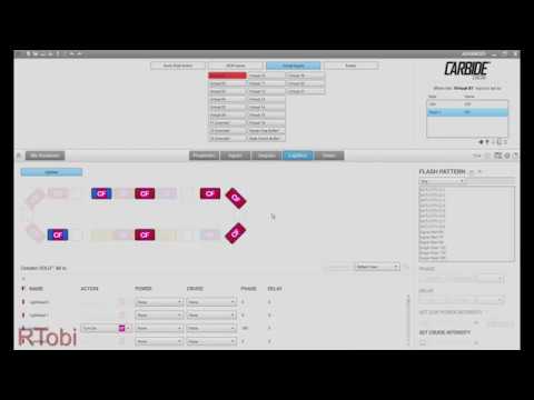 How To Program Cycling Flash Patterns & Siren Tones - Whelen Command Tutorial