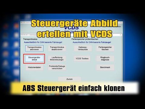 🔧Coding control unit image & ABS – How to do it with VCDS💡