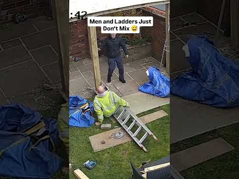 Men VS Ladders #shorts #funny