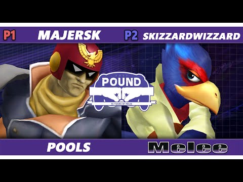 Pound 2021 - Majersk (Falcon) Vs. SkizzardWizzard (Falco) SSBM Melee Tournament