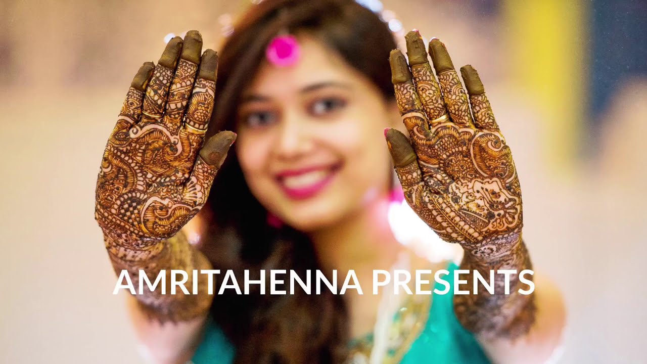 inspiring step by step bridal mehndi design for hands by amrita