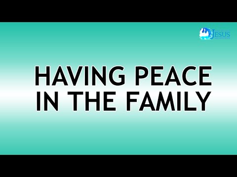 2022-11-30 Having Peace in the Family - Ed Lapiz