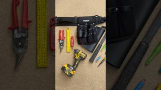 Lightweight &amp; organised tool belt 🤝 #carpenter #carpentry #construction #tools #toolbelt