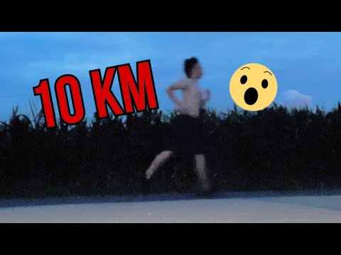 How fast can Lewap run 10 km?
