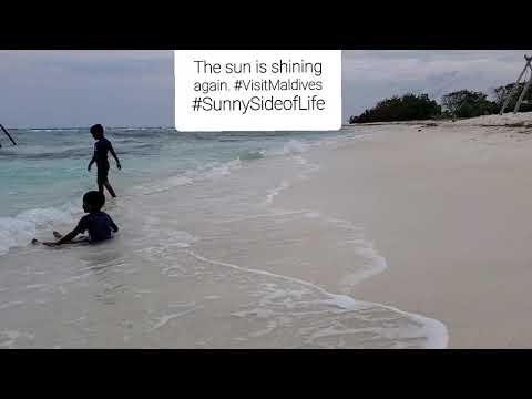 The sun is shining again #VisitMaldives #SunnySideofLife