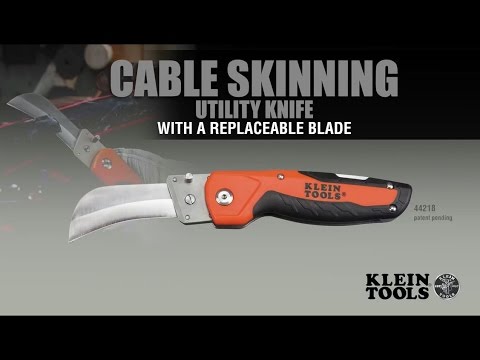 Cable Skinning Utility Knife