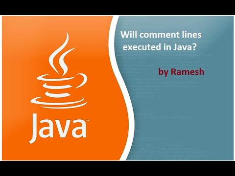 JAVA FAQ #127 || Will Comment lines executed in Java?