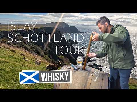 Islay WHISKY-Tour: Lagavulin, Ardbeg, Laphroaig & Co | SCHOTTLAND im Sommer mit E-Bike & Single Malt