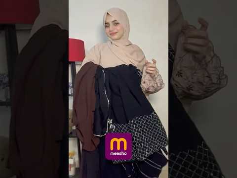 Meesho Abaya haul 2025 | latest abaya collection under 700 #meeshoabaya #abayahaul #meeshohaul
