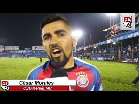 Xelajú MC 4 - 1 Suchitepéquez | César Morales: "La espinita clavada, pudimos sacárnosla"