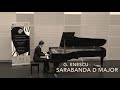 George Enescu Sarabande D major