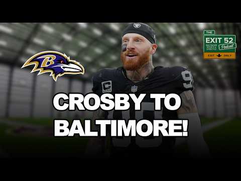 MAXX CROSBY TO RAVENS IN BLOCKBUSTER DEAL