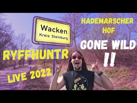RYFFHUNTR with FRANK BECK (Gamma Ray) on VOCALS - Hademarscher Hof VLOG 17.04.2022
