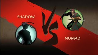 Shadow vs Nomad staying on ground for too long count as loose and inverted movement #gamimg#nomad