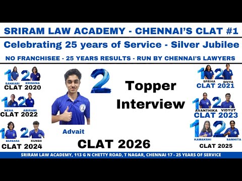 Sriram Law Academy Chennai Video 1