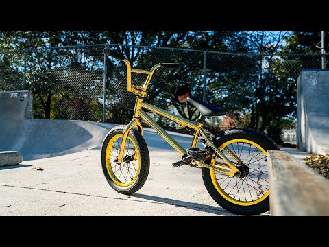ELITE BMX CO - PEE WEE 16" UNBOXING - GOLD BLING