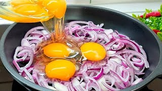 Just Pour The Egg On The Onion And The Result Will Amaze You!