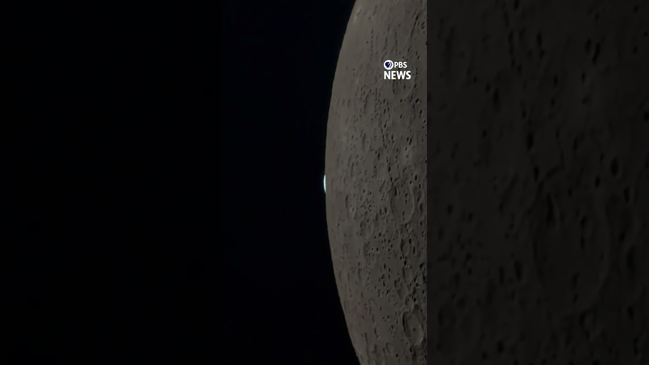 Artemis II astronaut captures ‘Earthset’ during lunar flyby