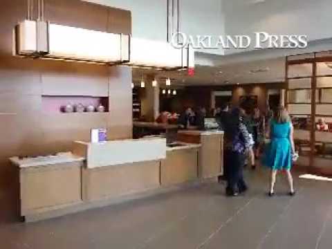 The #Hyatt Place in Novi celebrates their grand opening. The hotel is connected to the Suburban Coll