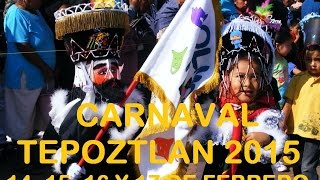 preview picture of video 'CARNAVAL TEPOZTLAN 2015'