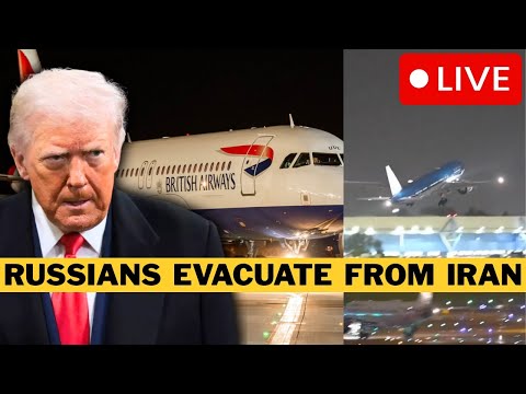 🚨 BREAKING: Airlines CANCEL Flights To Iran - Russians Evacuate - U.S. Military Prepare For WAR