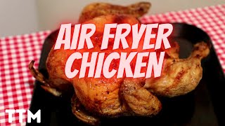 How to Cook a Whole Chicken in the Air Fryer ~ Flip or No Flip?