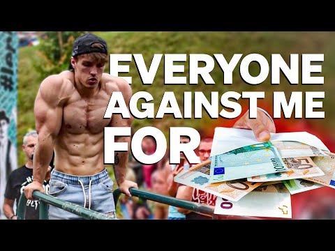 I CHALLENGED EVERYONE to do DIPS AGAINST ME for a PRIZE !