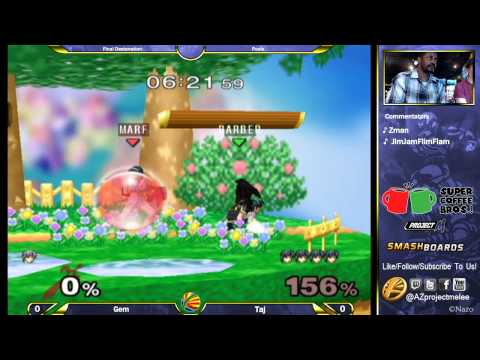 BF Melee: Taj vs Gem (Marth Dittos) Pools
