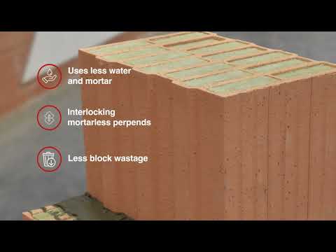 Introducing Porotherm: The Clay Block Walling System