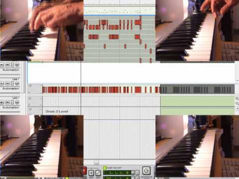 Propellerhead Reason 4 Played a live (safri duo) How to play