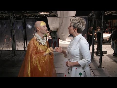 Thumbnail of the video: Anthony Roth Costanzo on Akhnaten