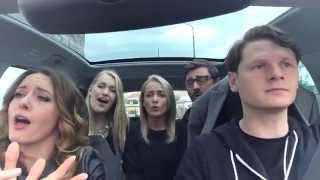 Monika Kuszyńska "In the name of love" driving Peugeot and singing 😄🚙