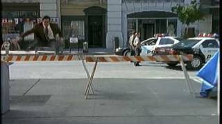 Superman Stops a Train from Crashing