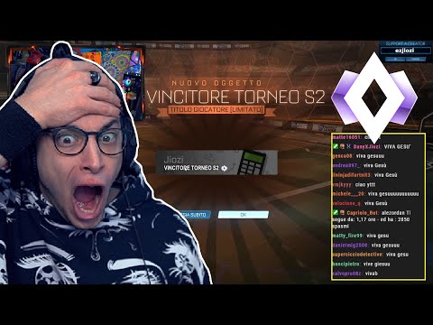 ABBIAMO VINTO IL TORNEO CHAMPION su ROCKET LEAGUE *vivagesù*