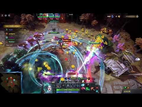 [DotA 2] Aghanim's Labyrinth - 20k The Fowl Feast - Disruptor + Wyvern + Weaver + Omni