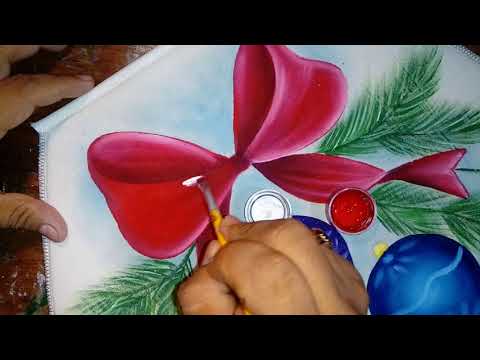 Painting spheres with Alfre Severo.