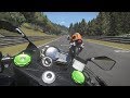 Kawasaki Ninja Zx 6r 636 Del 2014 En Nurburgring Ride2