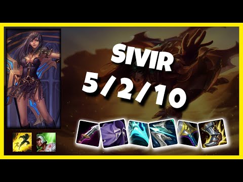Sivir 11.4 Gameplay Challenger Replay Bot Lane - S11 (5/2/10) - NA