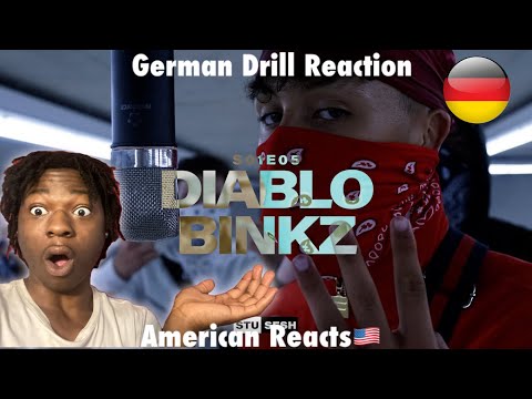 American reacts to German Drill! Diablo Binkz - Stu Sesh w/ Miloo Pictures [S01.E05] | Prod. Greco
