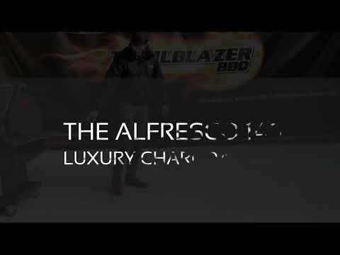 Alfresco 140 Luxury Stainless Steel Charcoal Grill BBQ - Teaser
