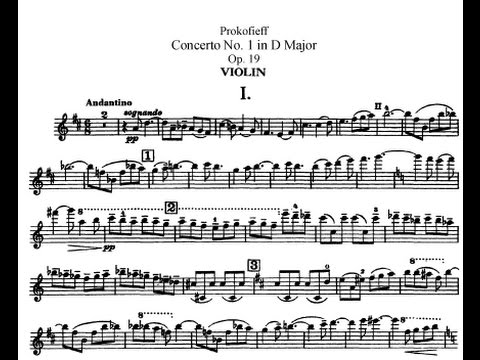 Prokofiev Violin Concerto No. 1 in D Major, Op. 19 (Fischer)