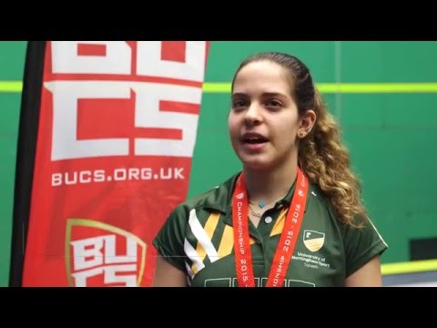SQUASH: Hana Ramadan looking to use BUCS Big Wednesday gold as springboard for rest of season