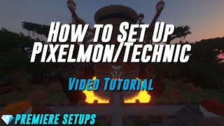 How to install  Pixelmon and other Technic Mods (2
