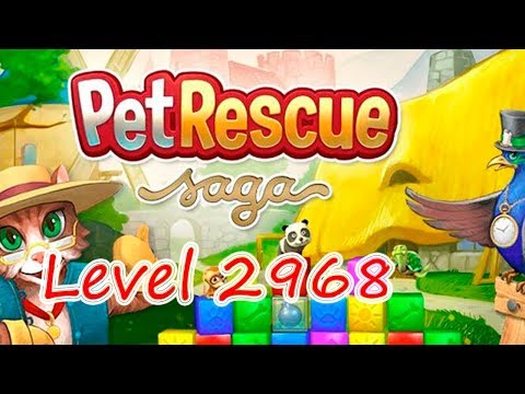 Pet Rescue Saga Level 2968 (NO BOOSTERS)