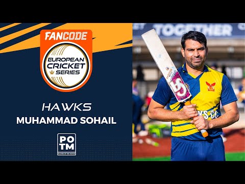 POTM: M.Sohail - Match 98 - ALY vs HAW | Highlights | FanCode ECS Spain, Barcelona 2022 | ECS22.772